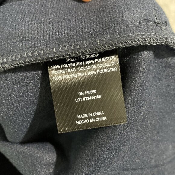 NEW 32 Degrees Heat Men's M Regular Fit Stand Collar Full Zip Jacket, Blue - Picture 6 of 9